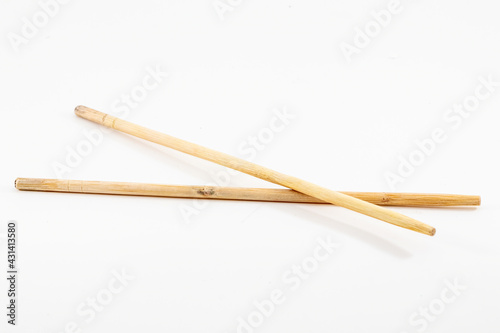 a chopsticks isolated on white background