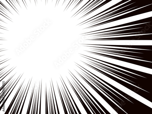 太陽のような円のフレーム素材 強調的な集中線 長方形 Stock Vector Adobe Stock 太陽のような円のフレーム素材 強調的な集中線 長方形 Stock Vector Adobe Stock