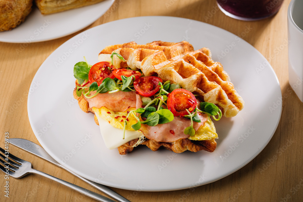 croffle sandwich croffle sandwich
