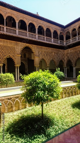 courtyard of the palace