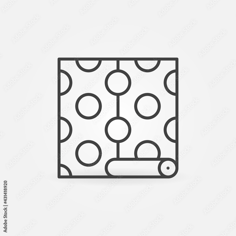 Wallpaper with Circle texture outline vector concept icon Wallpaper with Circle texture outline vector concept icon
