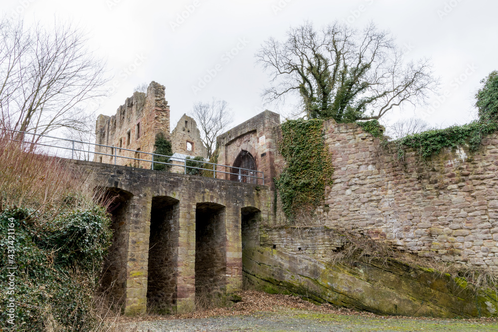 Hardenberg Castle Ruins, Lower Saxony, Germany Hardenberg Castle Ruins, Lower Saxony, Germany
