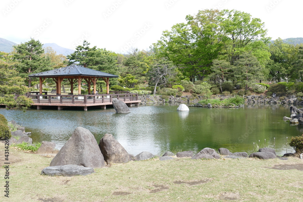 Naklejka premium 旧開智学校 長野県