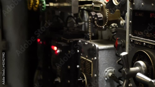 Submarine aft engine room