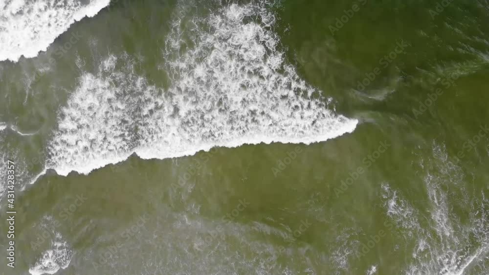AERIAL: Waves Crashing on the Ocean AERIAL: Waves Crashing on the Ocean