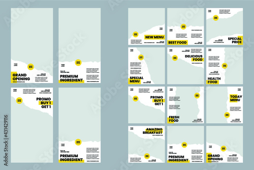 social media posts template for your business