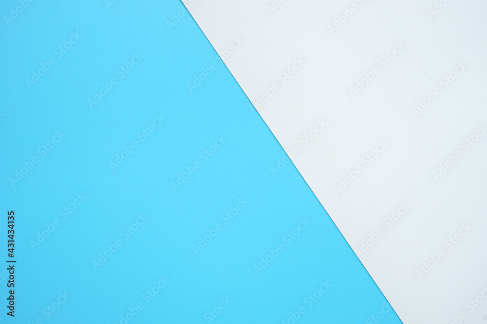 Abstract background of blue and white paper texture 