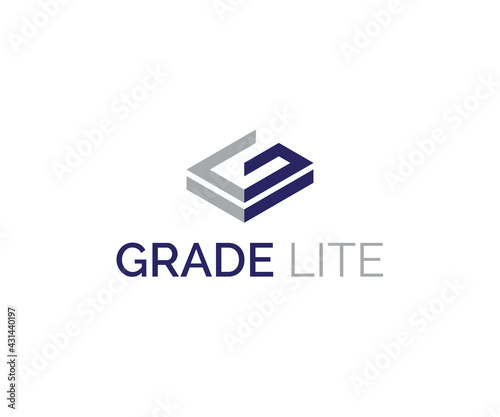 GL logo letter logo