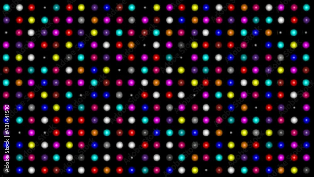 Close up of a led screen, animated illustration Close up of a led screen, animated illustration