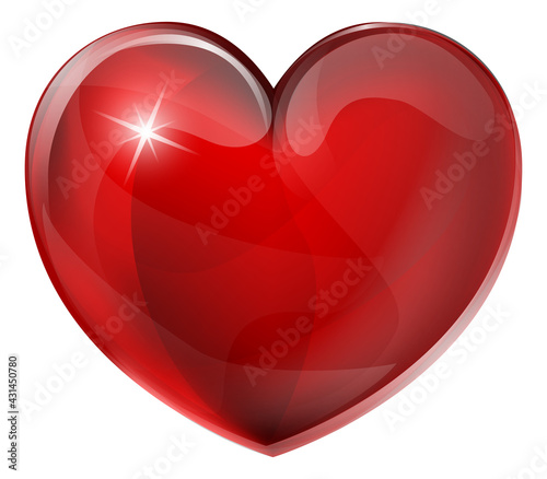 Heart Shaped Cartoon Emoji Emoticon Icon