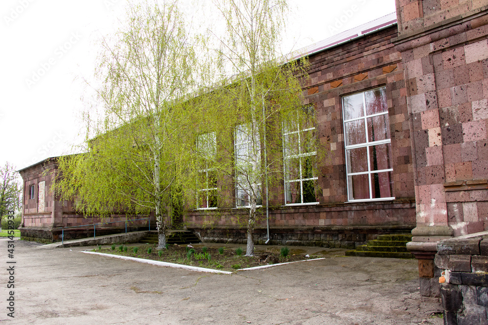 Construction of a 20th century house from volcanic rocks in the USSR in the Kirovograd region. Construction of a 20th century house from volcanic rocks in the USSR in the Kirovograd region.