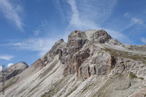 Landscapes from the Puez area, in Dolomites