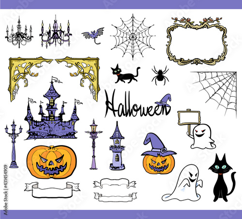 ハロウィーン素材