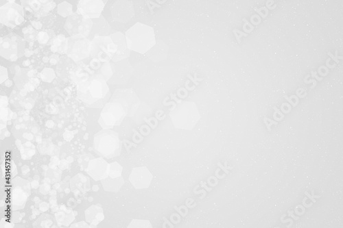 White bokeh Abstract background