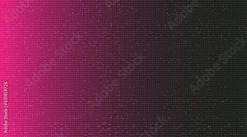 Black And PinkTechnology Background,Digital and Connection Concept design,Vector illustration.