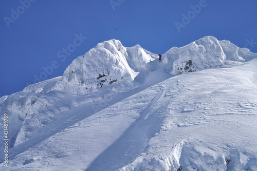 Ski tour in the Transylvanian Alps, Carpathians, Romania, Europe © Rechitan Sorin