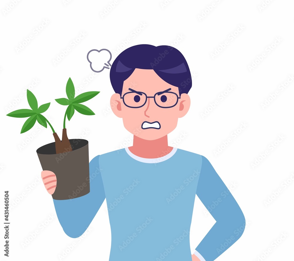 Male of glasses wearing water colored clothes Male of glasses wearing water colored clothes