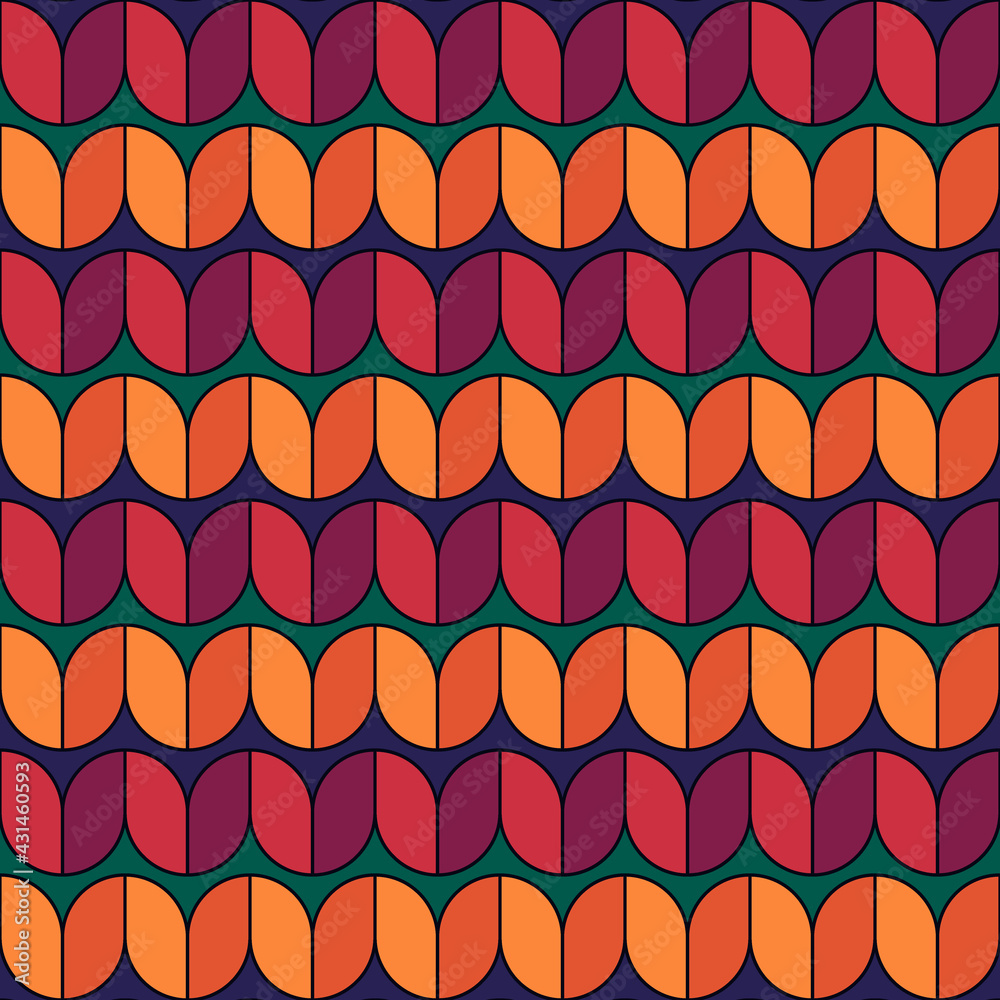 Seamless pattern. Ethnic ornament. Embroidery background. Tribal wallpaper. Ethnical folk image. Tribe motif. Ancient mosaic. Digital paper, web design, textile print, backdrop. Vector art work