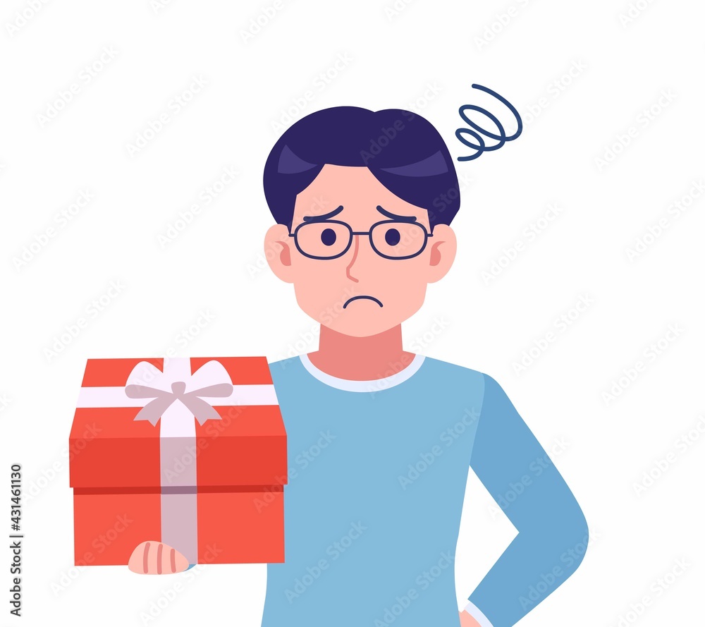 Male of glasses wearing water colored clothes Male of glasses wearing water colored clothes
