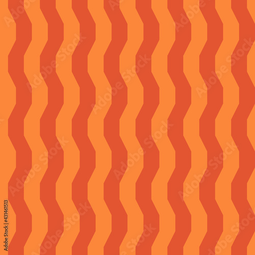 Zigzag lines ornament. Seamless pattern. Jagged stripes motif. Waves ornate. Curves image. Wavy figures background. Digital paper  textile print  web design  abstract illustration. Vector artwork.