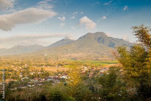 Landscape of Bajawa Flores Indonesia photo