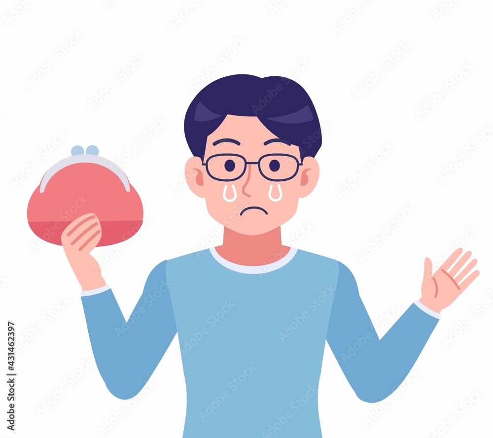 Male of glasses wearing water colored clothes Male of glasses wearing water colored clothes