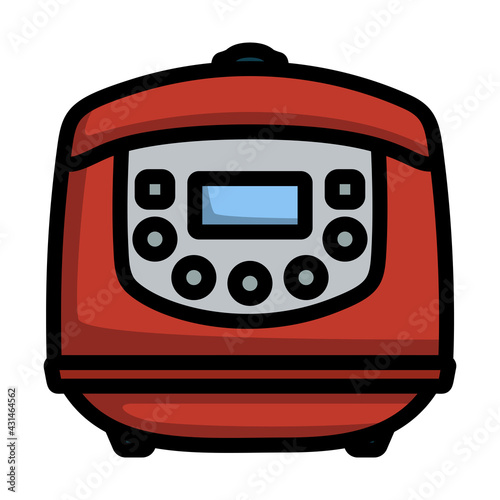 Kitchen Multicooker Machine Icon