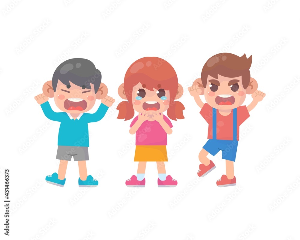 Little boys bully little girl until she cry Premium Vector
Little boys bully little girl until she cry Premium Vector