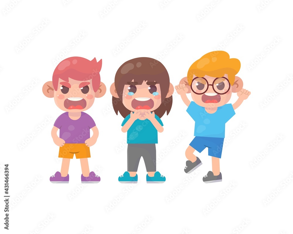 Little boys bully little girl until she cry Premium Vector
Little boys bully little girl until she cry Premium Vector