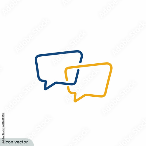 social media speech bubble