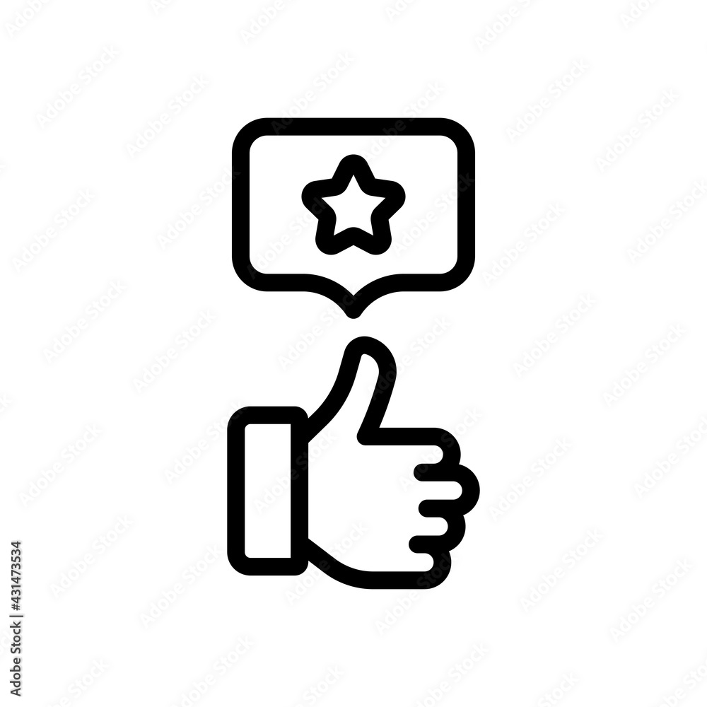 Customer satisfaction, rate of service, client experience, business icon. Black linear icon with editable stroke on white background Customer satisfaction, rate of service, client experience, business icon. Black linear icon with editable stroke on white background