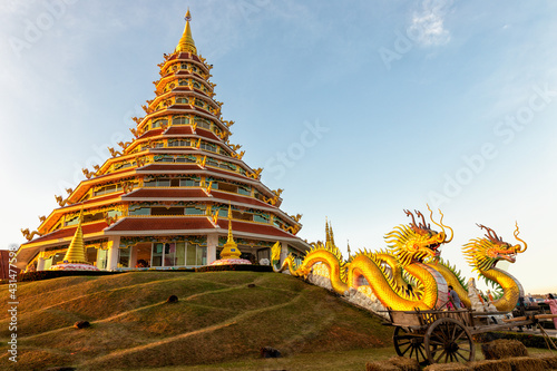 Wat Huay Plakang in Chiang Rai Thailand