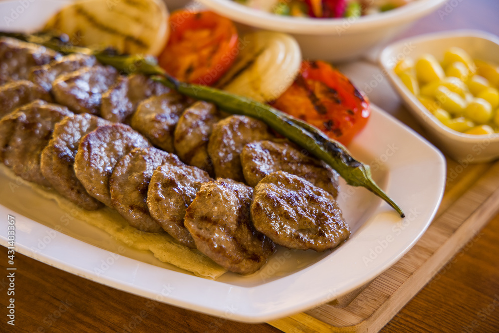 delicious meatballs from Turkish cuisine delicious meatballs from Turkish cuisine