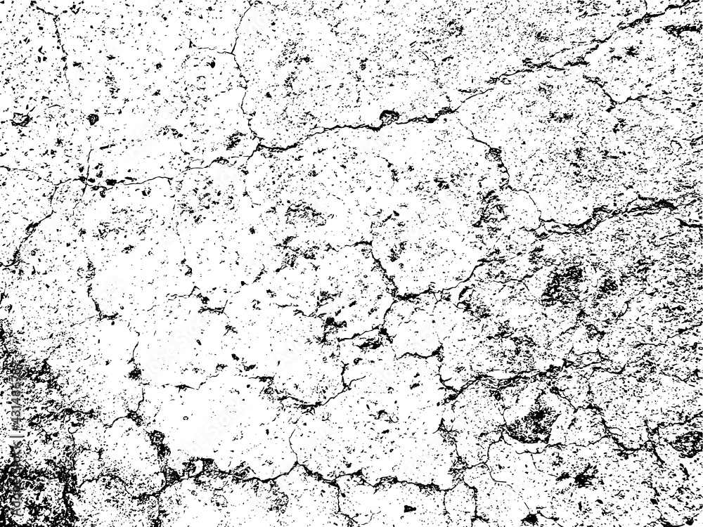 Concrete texture. Cement overlay black and white texture.