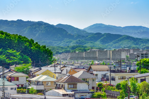  Japan's residential area, suburbs of Tokyo 日本の住宅地、東京郊外