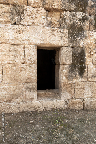 The remains of the Maresha city in Beit Guvrin, near Kiryat Gat, in Israel