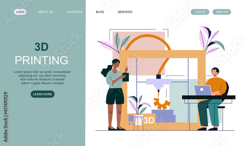 3D printer concept