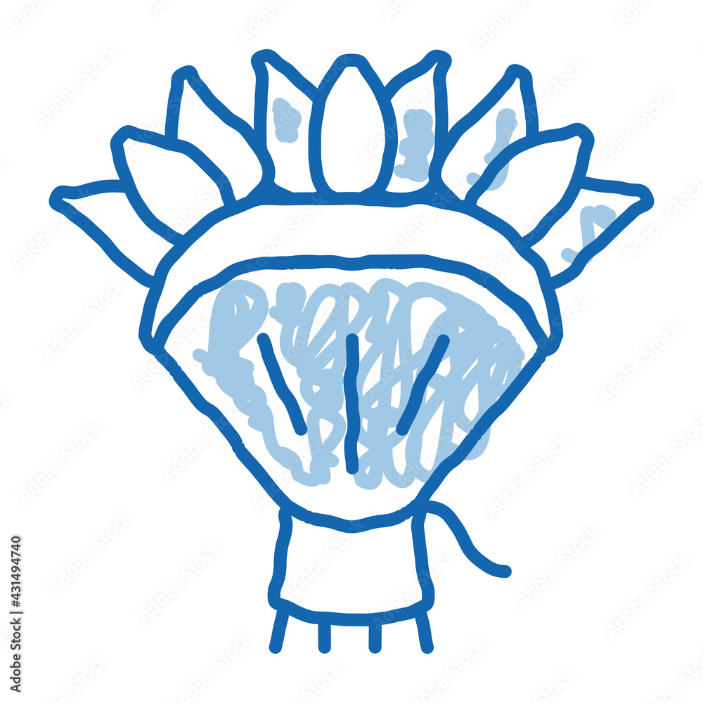 Fototapeta premium Character Bridegroom Man Silhouette Vector Icon