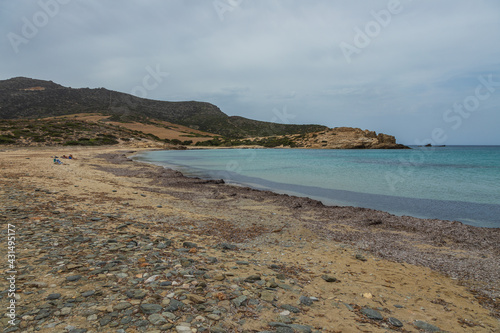 Livadia Beach, Aegean Coast on Antiparos island, Greece.