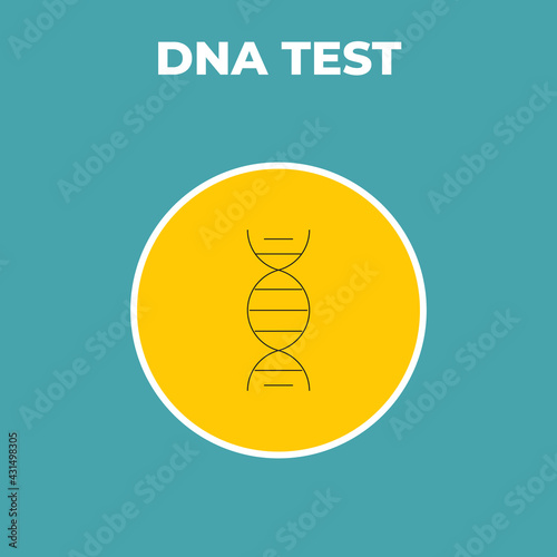 Very Useful DNA Test Medical Icon For Designers & Developers In Covid-19 Time Period
