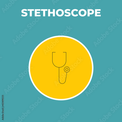 Very Useful Stethoscope Medical Icon For Designers & Developers In Covid-19 Time Period