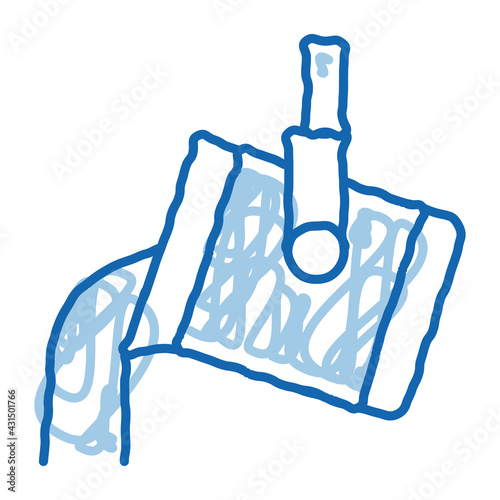 Metallurgical doodle icon hand drawn illustration
