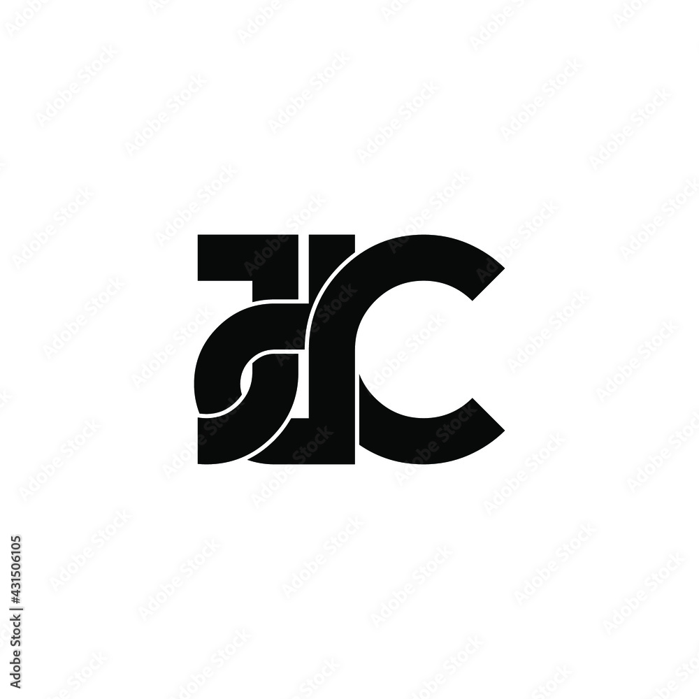jdc letter original monogram logo design jdc letter original monogram logo design