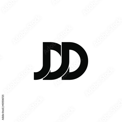 jdd letter original monogram logo design