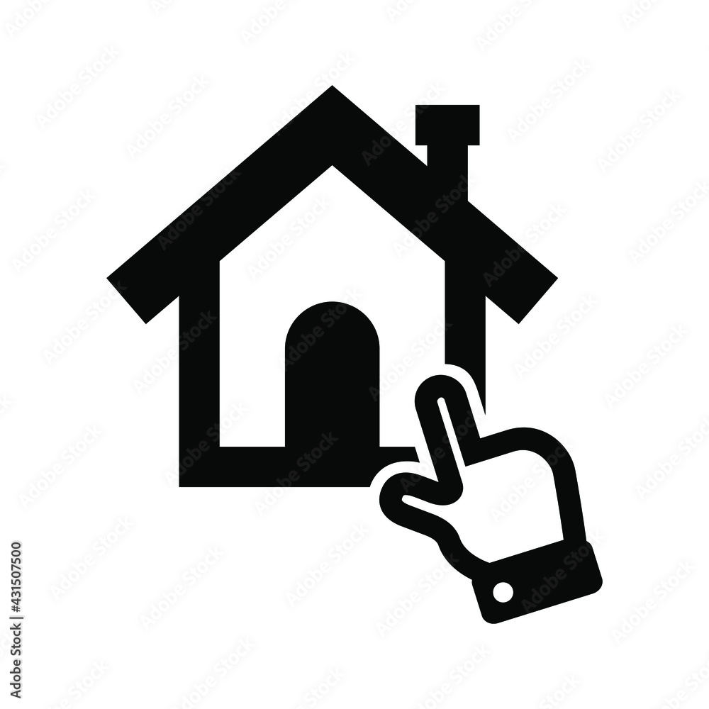 Online real estate listing icon Online real estate listing icon