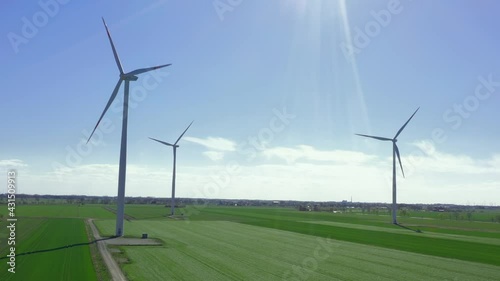 Onshore Windkraftanlagen Ausbau an der Deutschen Nordseeküste 