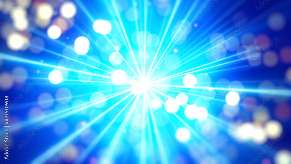 blue background with lights blue background with lights