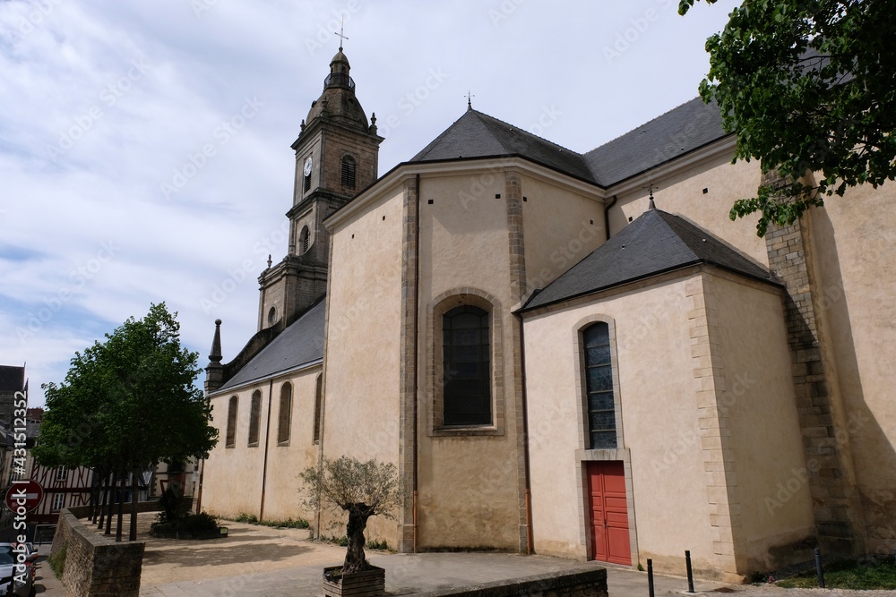 L'église Saint-Patern à Vannes dans le Morbihan