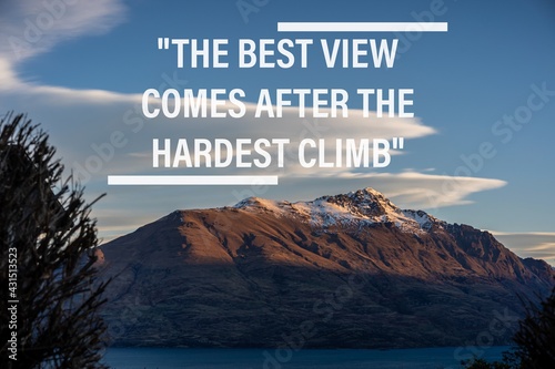 Inpirational typographic background. 