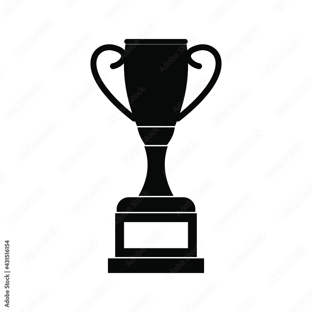 Trophy icon, winning cup with star isolated on white background. First place, award bowl. Symbol of success, victory, championship. Vector flat line illustration. eps. 10 Trophy icon, winning cup with star isolated on white background. First place, award bowl. Symbol of success, victory, championship. Vector flat line illustration. eps. 10